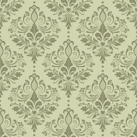 Seamless Light Damask Pattern Wall Decal
