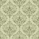 Seamless Light Damask Pattern Wall Decal