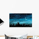 Munich Night 01 Wall Decal