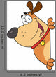 Fat Dog Looking around