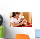young woman in beauty salon, beauty mask Wall Mural