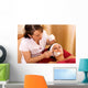 young woman in beauty salon, beauty mask Wall Mural