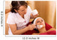 young woman in beauty salon, beauty mask Wall Mural