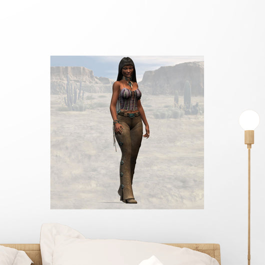 Wild West Series with Wall Mural