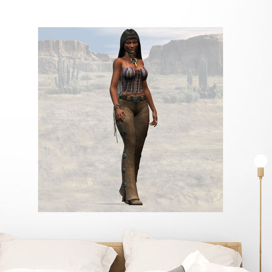 Wild West Series with Wall Mural