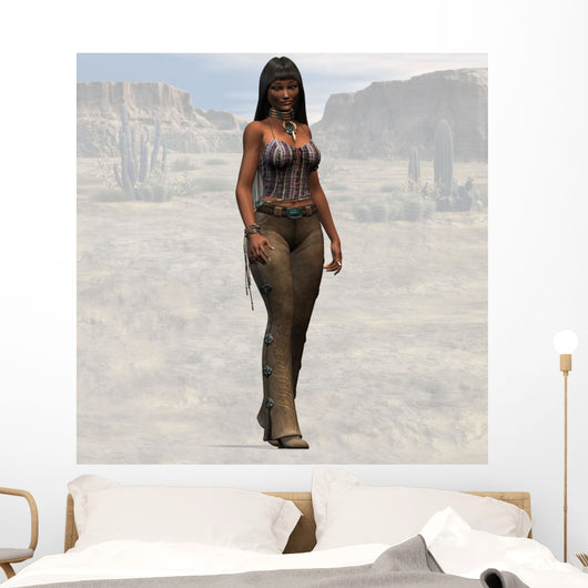 Wild West Series with Wall Mural