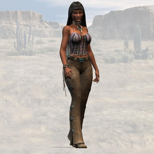 Wild West Series with Wall Mural