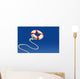 Flying Life Preserver for Help Wall Mural