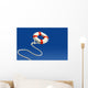 Flying Life Preserver for Help Wall Mural