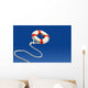 Flying Life Preserver for Help Wall Mural