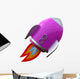 3D Illustration Cartoon Rocket