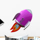 3D Illustration Cartoon Rocket