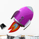 3D Illustration Cartoon Rocket