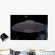 Unidentified Flying Object from Outerspace with Background Wall Mural
