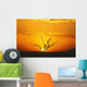 African Sunset Wall Decal