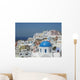 Santorin Coupole Wall Decal