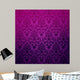 Damask Floral Pattern Vector Wall Decal