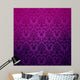 Damask Floral Pattern Vector Wall Decal