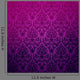Damask Floral Pattern Vector Wall Decal