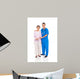 Beautiful Young Nurse and Wall Decal