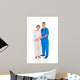 Beautiful Young Nurse and Wall Decal
