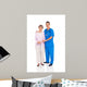 Beautiful Young Nurse and Wall Decal