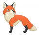 Fox Standing Wall Decal