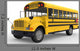 School Bus White Wall Decal