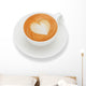 Latte Art Heart Shape