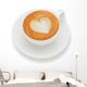 Latte Art Heart Shape
