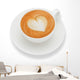 Latte Art Heart Shape
