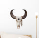 Buffalo skull Wall Decal