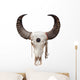 Buffalo skull Wall Decal