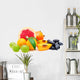 collection fruit isolated on white Wall Decal