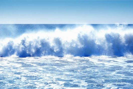 Huge Crashing Waves Wall Mural