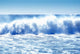 Huge Crashing Waves Wall Mural