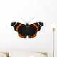 Butterfly species Vanessa atalanta Wall Decal