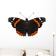 Butterfly species Vanessa atalanta Wall Decal