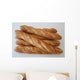 Several baguettes direct from the bakery Wall Mural
