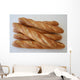 Several baguettes direct from the bakery Wall Mural