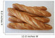 Several baguettes direct from the bakery Wall Mural