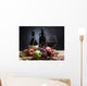 Wine and Grapes Wall Mural