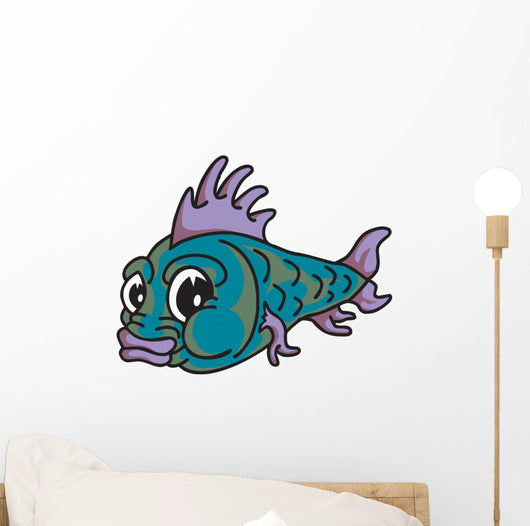 Fish with Fin Wall Decal
