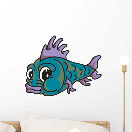 Fish with Fin Wall Decal