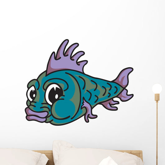 Fish with Fin Wall Decal