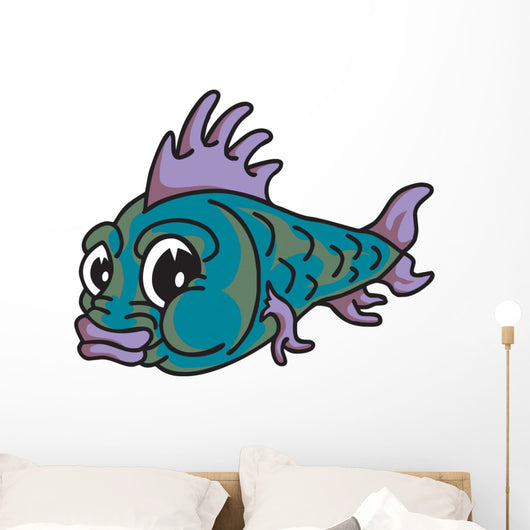 Fish with Fin Wall Decal