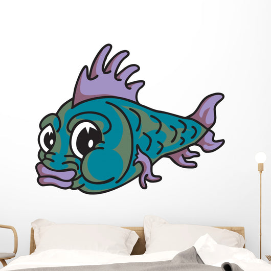 Fish with Fin Wall Decal