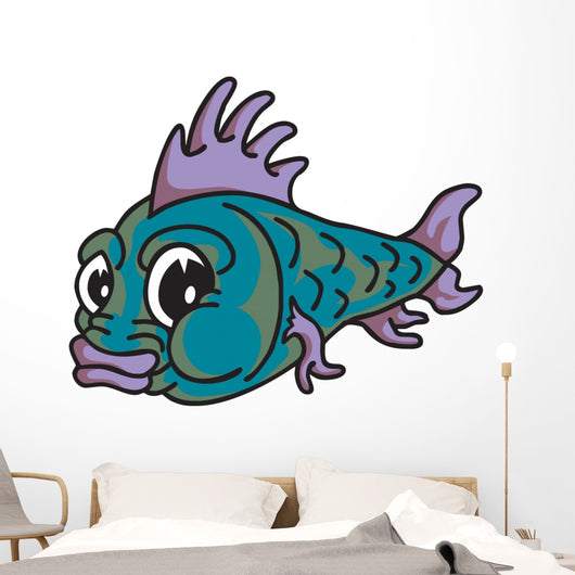 Fish with Fin Wall Decal