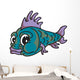 Fish with Fin Wall Decal