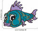 Fish with Fin Wall Decal